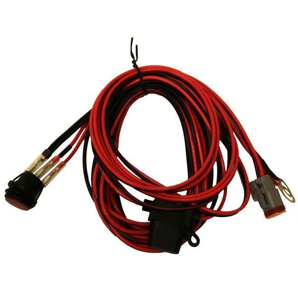 Wire Harness F/ 4"-6" Light Bar, Rigid Industries, Mfr#: 40194