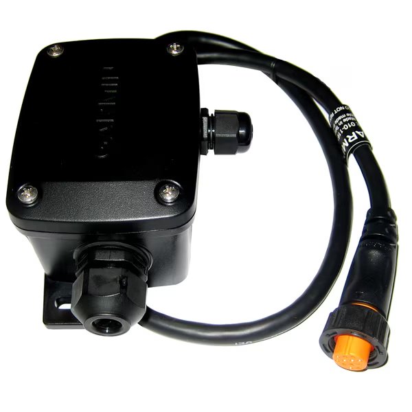 Bare Wire Transducer to 12-Pin Sounder Wire Block Adapter, Garmin, Mfr#: 010-11613-10