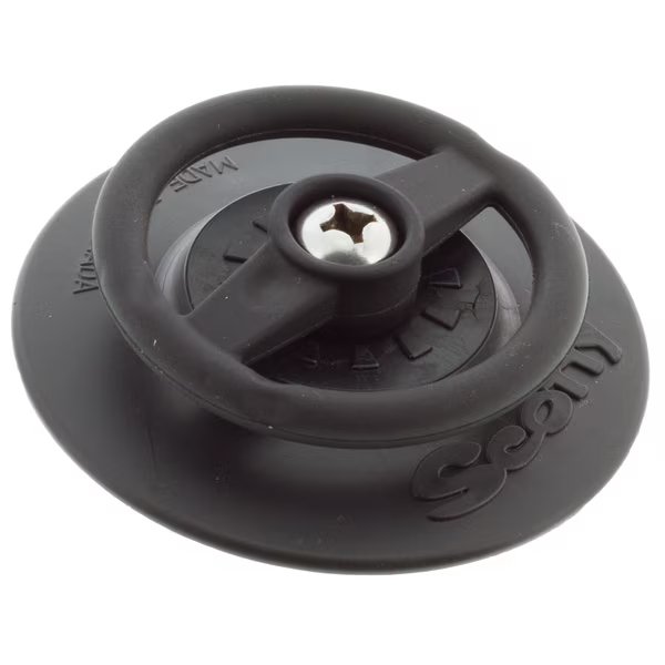 443 D-Ring w/3" Stick-On Accessory Mount, Scotty, Mfr#: 443