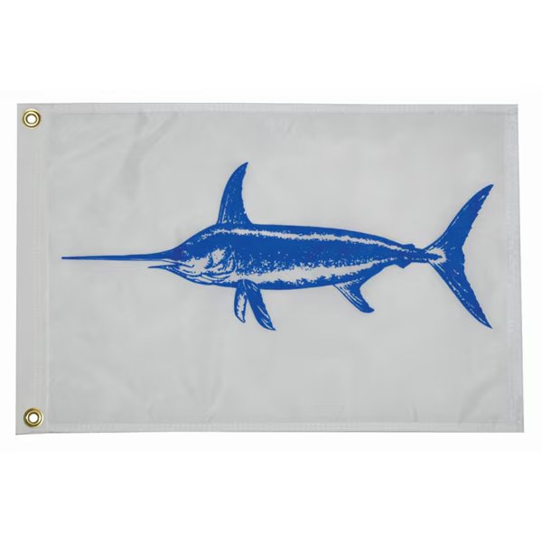 12" x 18" Swordfish Flag, Taylor Made, Mfr#: 4418