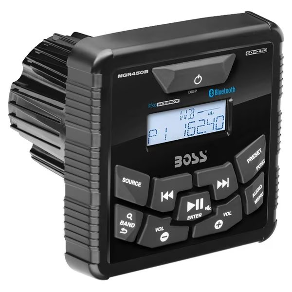MGR450B In-Dash Marine Gauge Digital Media Bluetooth Audio, Boss Audio, Mfr#: MGR450B