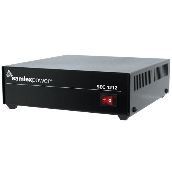 Samlex Desktop Switching Power Supply - 120VAC Input, 12V Output, 10 A, Samlex America, Mfr#: SEC-1212