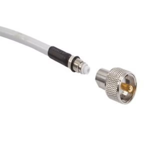 PL-259-ER Screw-On PL-259 Connector f/Cable w/Easy Route FME Mini-End, Shakespeare, Mfr#: PL-259-ER