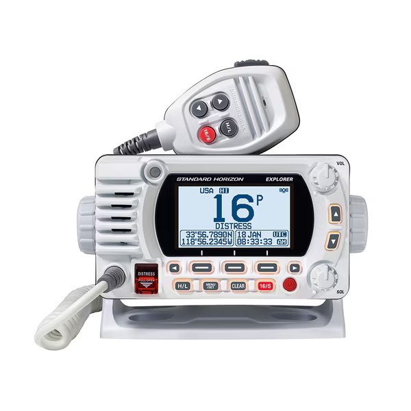 GX1850 Fixed Mount VHF - NMEA 2000 - White, Standard Horizon, Mfr#: GX1850W