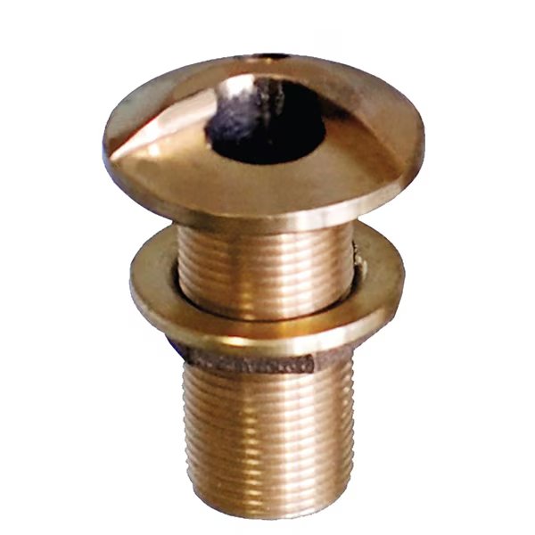 1-1/4" Bronze High Speed Thru-Hull Fitting w/Nut, Groco, Mfr#: HSTH-1250-W