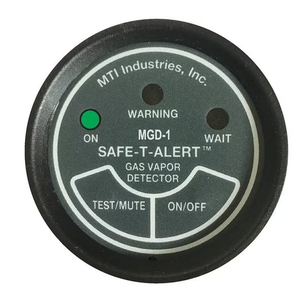 Gas Vapor Alarm UL 2" Instrument Case - Black, Safe-T-Alert, Mfr#: MGD-1