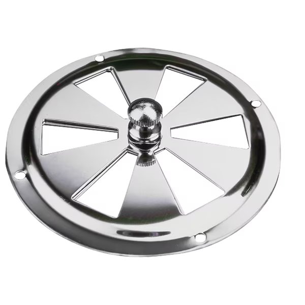 Stainless Steel Butterfly Vent - Center Knob - 4", Sea-Dog, Mfr#: 331440-1