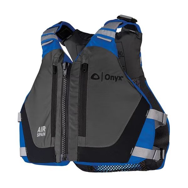 Onyx Airspan Breeze Life Jacket - M/L - Blue, Onyx Outdoor, Mfr#: 123000-500-040-23
