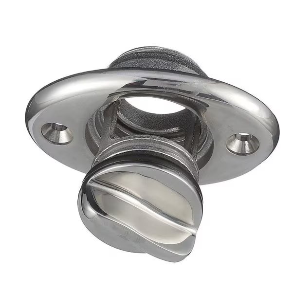 Attwood Stainless Steel Garboard Drain Plug - 7/8in Diameter, Attwood Marine, Mfr#: 7557-7