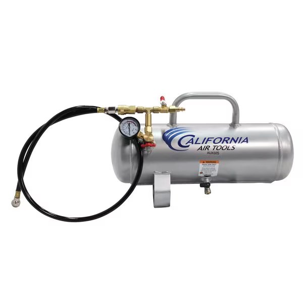 Portable 2 Gallon Steel Air Tank, California Air Tools, Mfr#: CAT-AUX02S