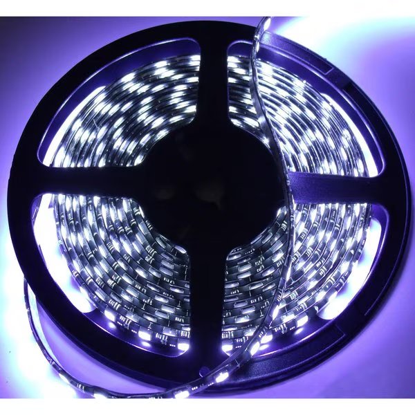 16Ft (5M) 5050 Led Tape Strip Reel Lighting (White), Race Sport, Mfr#: RS-5050-5MW
