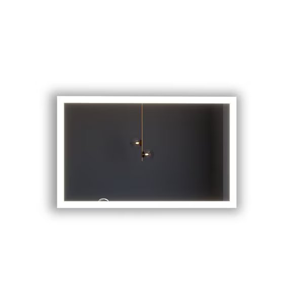 Angelina 30" x 48" Wall-Mounted LED Mirror, Castello Usa, Mfr#: CB-M432-48-30