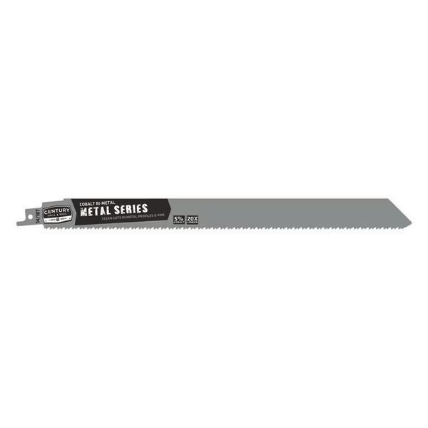 Recip Blade Metal Series 14/18T X12 1W.042 Thick 1/2 Univ Shk 5Pk, Century Drill & Tool, Mfr#: 7098