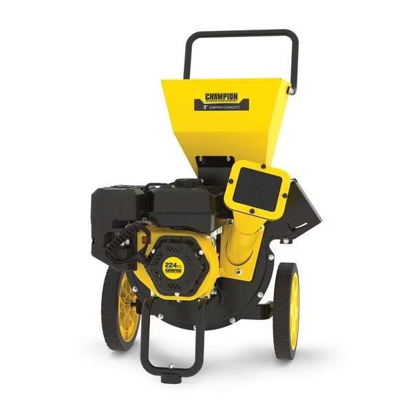 Chipper Shredder, 3'', Champion 224 cc Engine, Champion Power Equipment, Mfr#: 200905
