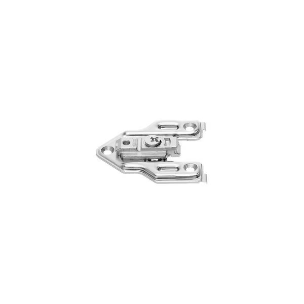 3mm Screw-on Cam Adjustable Face Frame Baseplate for Cliptop Hinges, Blum, Mfr#: 175H6030