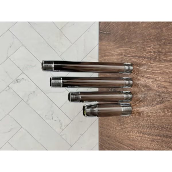 1/2in. x 5in.  Chrome Nipple, 1/2in. x 5in.  Chrome Nipple, Chatham Brass, Mfr#: 1/2x 5