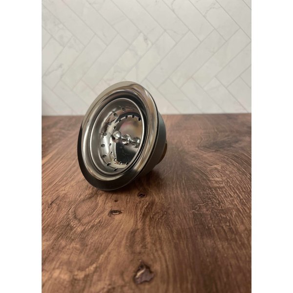 Stainless Steel Body, Basket Duo Strainer Stainless Steel Body & Basket, Neoprene Seat, DUO Strainer, Chatham Brass, Mfr#: DDS
