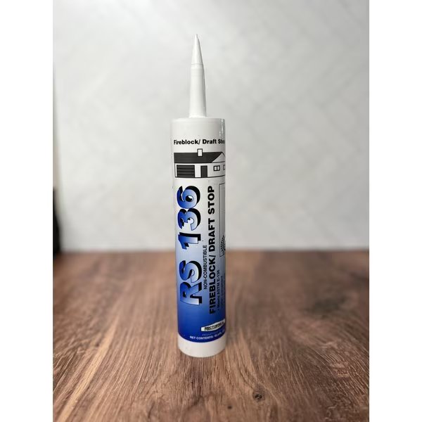 Rectorseal Firestop, RESIDENTIAL Red Firestop, Metacaulk, Mfr#: Rectorseal RS-136