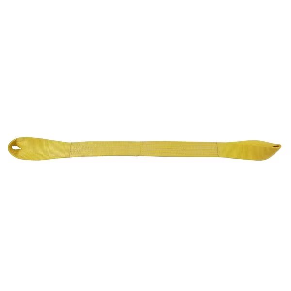 Nylon Lifting Sling - Twisted Eye & Eye - 1" x 7' - 2-ply, Us Cargo Control, Mfr#: EE2-901-07-T4
