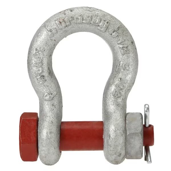 ® Anchor Shackle - Bolt Type - 5/8" - G-2130 - 3.25 Ton, Crosby, Mfr#: 1019490