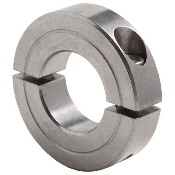 GH2C-131-SS Two-Piece Clamping Collar Recessed Screw, Global, Mfr#: GH2C-131-SS