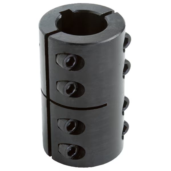 2ISCC-193-193KW Two-Piece Industry Standard Clamping Coupling with Keyway, Climax Metal Products, Mfr#: 2ISCC-193-193KW