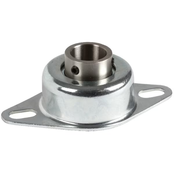F2PH-BL-100 Ball Bearing, Pressed Steel Housing, Self-Aligning, Heavy Gauge, Clesco, Mfr#: F2PH-BL-100