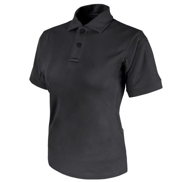 WOMEN'S PERFORMANCE POLOX SHORT SLEEVE, BLACK, S, Condor Outdoor Products, Mfr#: 101194-002-S