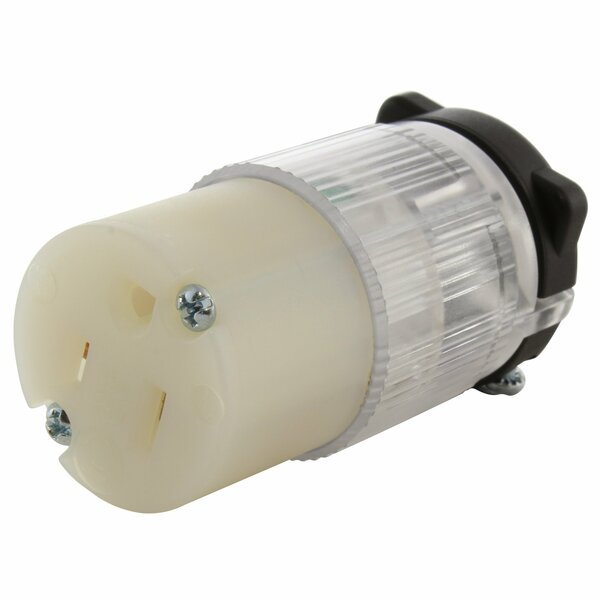 NEMA 5-15R 15A 125V Household Outlet with Power Indicator UL, C-UL Approval, Ac Works, Mfr#: AS515RL