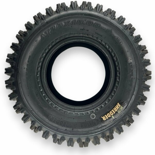 20x10.00-9 Shredder Rear 6 Ply Tubeless Atv Tire, Master, Mfr#: 540915