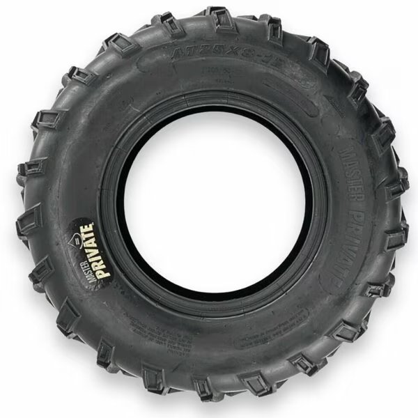 25x8.00-12 Private 6 Ply Tubeless Atv Tire, Master, Mfr#: 541220
