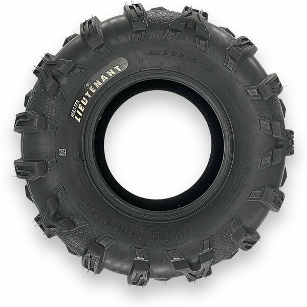 26x12.00-12 Lieutenant 6 Ply Tubeless Atv Tire, Master, Mfr#: 541440