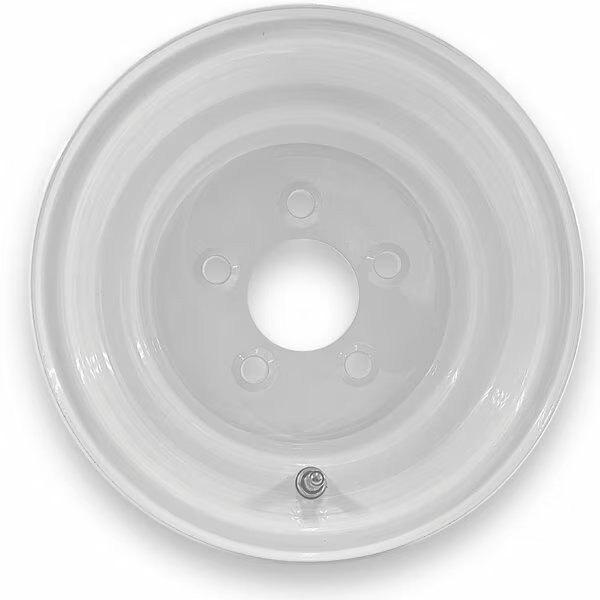 SteelMaster 10x6 5 on 4.5 Bolt Stamped Trailer Wheel, Steel Master, Mfr#: 600490