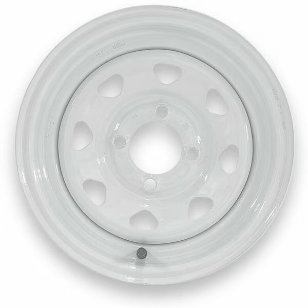 SteelMaster 12x4 4 on 4 Bolt Eight Spoke Trailer Wheel, Steel Master, Mfr#: 600530