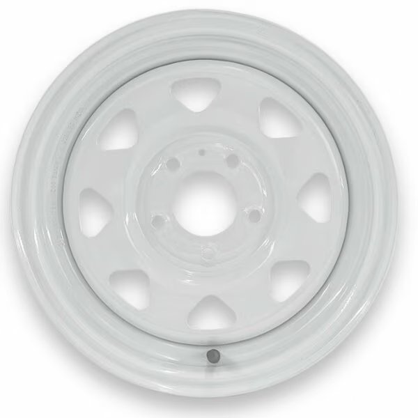 SteelMaster 15x5 5 on 5 Bolt Eight Spoke Trailer Wheel, Steel Master, Mfr#: 600720