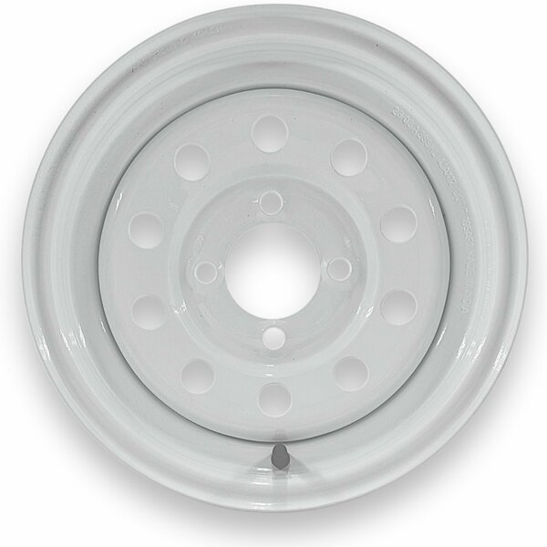 SteelMaster 12x4 4 on 4 Bolt Modular Trailer Wheel, Steel Master, Mfr#: 600900