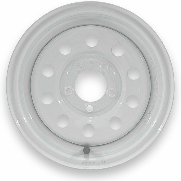 SteelMaster 13x4.5 5 on 4.5 Bolt Modular Trailer Wheel, Steel Master, Mfr#: 600930