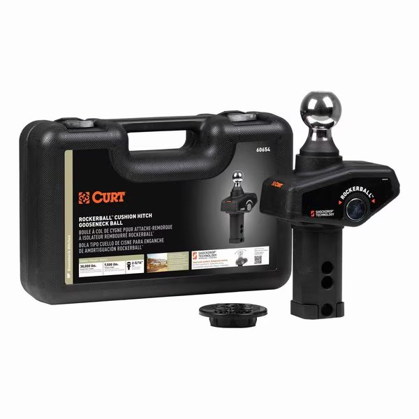 RockerBall 2516 Cushion Hitch Gooseneck Ball, Curt, Mfr#: 60654
