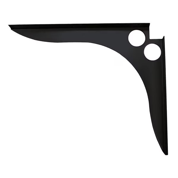 Speed Brace 15 in. x 18 in. Black Heavy-Duty Shelf Bracket, Fastcap, Mfr#: FC.SB15X18BL