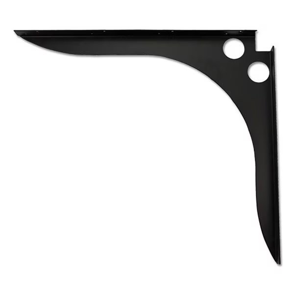 Speed Brace 21 in. x 28 in. Black Heavy-Duty Shelf Bracket, Fastcap, Mfr#: FC.SB21X28BL