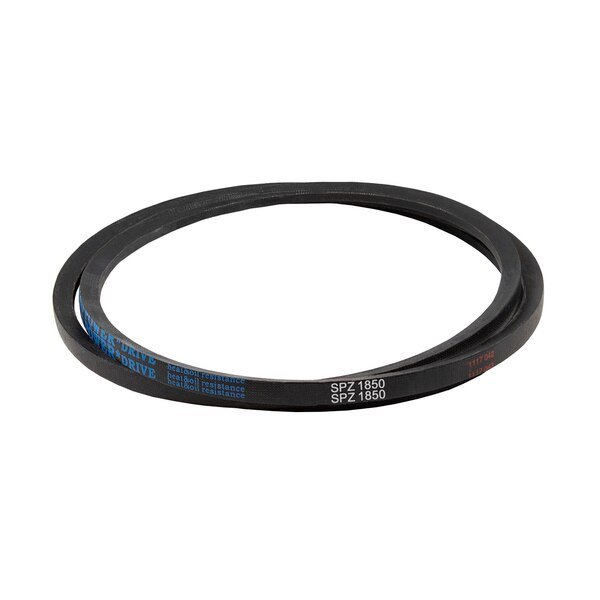 1850mm Outside Length, 9 2/3mm Top Width, 1 Ribs, D&D, Mfr#: SPZ1850