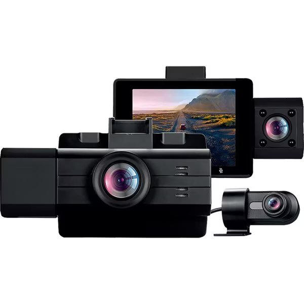 2K 3 Chnl Dash Cam, Adesso, Mfr#: GOSP32G