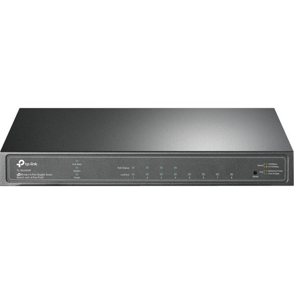 8 Port Gig Poe Plus Smartswtch, Tp-Link, Mfr#: TL-SG2008P