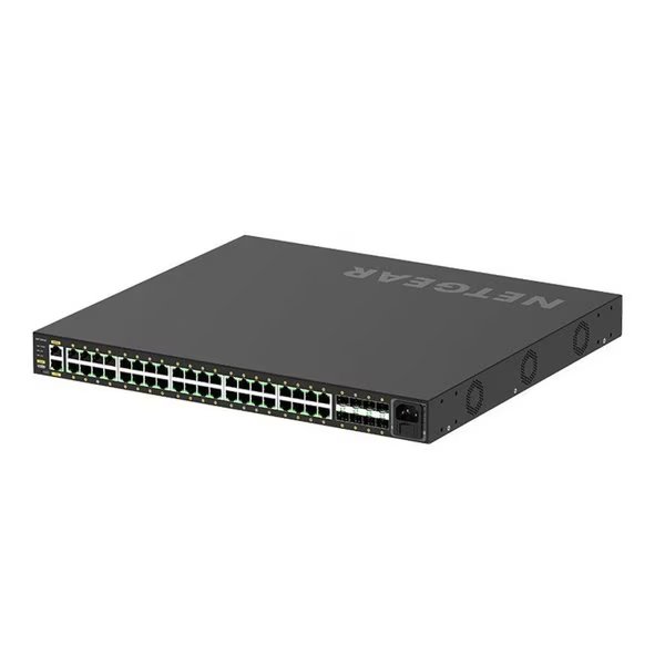 M4250 40G8F Poe Plus Mngd Sw, Netgear, Mfr#: GSM4248P-100NAS