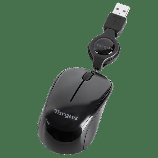 Compact Optical Mouse Blue Tra, AMU75US, Targus, Mfr#: AMU75US
