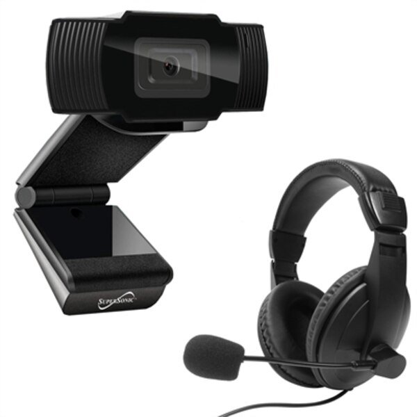 Pro Hd Video Webcam Headset, Supersonic, Mfr#: SC-942