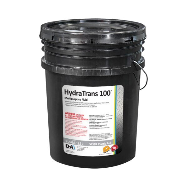 D-A HydraTrans 100 Transmission/Hydraulic Fluid - 5 Gallon Pail, D-A Lubricant Co, Mfr#: 57518