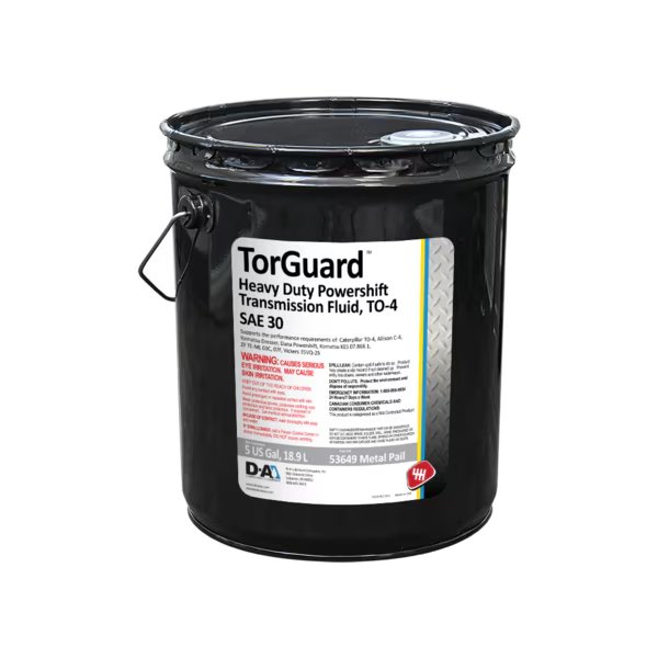 D-A TorGuard Heavy Duty Transmission Fluid SAE 30 - 5 Gallon Pail, D-A Lubricant Co, Mfr#: 53649