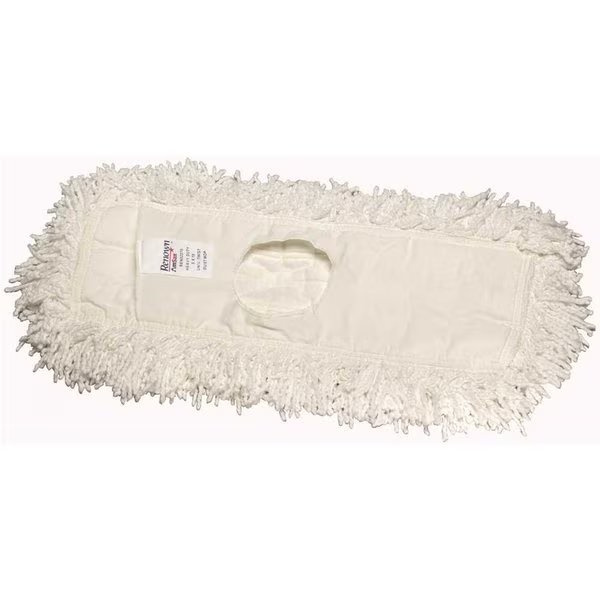 48 IN. X 5 IN. 2 PLY WHITE PREMIUM TWIST COTTON DUST MOP, Renown, Mfr#: REN02274-IB