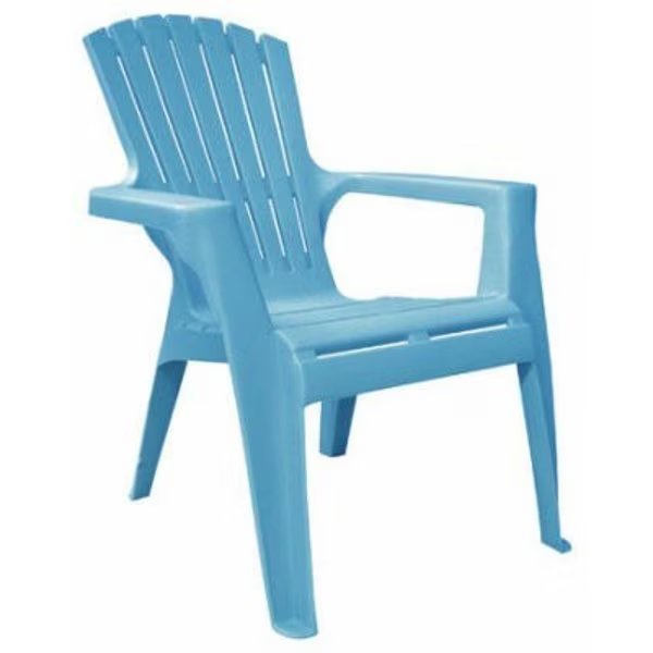 Chair Kids Adirondack Pool Blue Polypropylene Frame Adirondack, Adams, Mfr#: 8460-21-3731